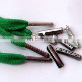 Customized Engraved Logo Shoelace Tips Gold/silver/gun Metal/red Bullet Crimp String Aglet thumbnail-5