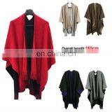 Unisex Split Shawl Six Color Optional Double Sided Function Scarf thumbnail-2