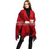 Unisex Split Shawl Six Color Optional Double Sided Function Scarf thumbnail-3