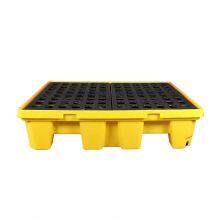 HDPE Spill Pallet Recycled Poly Drum Spill Containment Plastic Pallet for Chemical thumbnail-4