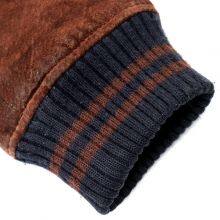 FACTORY NEW ARRIVAL FASHION MEN'S GENUINE SUEDE LEATHER BASEBALL JACKET 2021/AW thumbnail-4