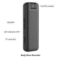 BC2 Mini Portable Pen Type ABS Gray Body Worn Camera Sound/Video Recorder for Travelling, Business, Sports, Driving thumbnail-5