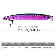 76.5mm Fishing Pencil VIB Bionic Lure 8.11g Lure Poppa Sinking Pencil Fishing Tuna Popper Lure thumbnail-2