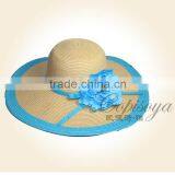2015 Women Church Hats Wholesale Straw Beach Hats thumbnail-1