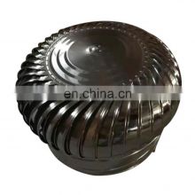 Anti Corrosion Stainless Steel Material Wind Driven Natural Air Fans Exaustores  for Home / Parking Plot