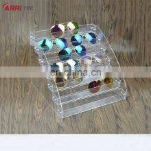 Acrylic Display Eyewear Suitcase Sunglass Display Rack Glasses Display Suitcase Trays Rack