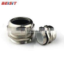 High Quality Waterproof Nickel Plated Brass Cable Gland Connector thumbnail-3