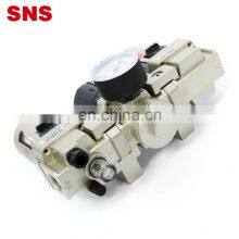 SNS Pneumatic AC Series FRL Unit Air Source Treatment Combination Air Filter Pressure Regulator With Lubricator thumbnail-4