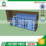 High Quality Lowest Price Simple Style Customized Glass Houses thumbnail-1