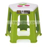 High Quality Colorful Plastic Chair Pentagonal Stool