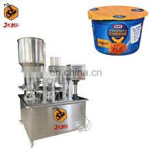 In Stock Easy to Opera Automatic Cream Cheese Filling Machine Cheese Cup Filling Sealing Machine thumbnail-1