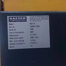 Used Kaeser Compressor 37KW 8bar Stationary Air Compressor BSD72 thumbnail-2