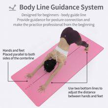 Ewedoos Eco Friendly Yoga Mat With Logo Travel Non Slip Yoga Mat Tpe Material thumbnail-3