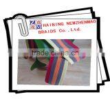 Most Popular Factory Price Stripe Braided Elastic Webbing