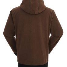 High Quality Warm Outdoor Running Custom Logo Warm Blank Plain Windbreaker Zipper Waterproof Polar Men Winter Polar Fleece Jacket thumbnail-3