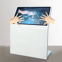 Inclined Touch All-in-one Machine, L-shaped Style, 21.5/32/43/49/55 Inches, Multimedia Interactive Inquiry Machine for Exhibition Halls thumbnail-5