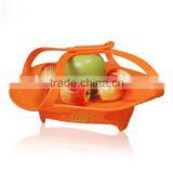 Silicone Vegetable Steamer Basket Non-Slip Cooker Vegetable Food Grade Cookware Microwave