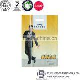 PE Material Patch Handle Shopping Bag For Clothes thumbnail-1