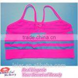 Fashion Seamless Sport Bra, Shdow Stripe Printed thumbnail-5