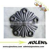 2015 Cheap Price Europe Style Ornamentals Wrought Iron Cast Steel Fence Accessorries thumbnail-1