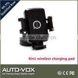 CE Certificated qi Wireless Car Charger Color Black