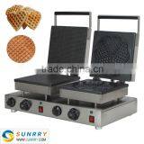 Electric Double Head Waffle Cone Iron Baker for Baking Cone Waffle (SUNRRY SY-WM57D) Quality Choice