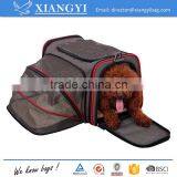 Expandable Foldable and Washable Travel Carrier Airline Approved Pet Carrier Soft Mesh Sided thumbnail-2