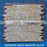 Manufacturer supply packing accept customized honey onyx stone mosaic tile