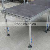 Height Adjustable Aluminum Stage Deck, Portable Stage for Outdoor Events thumbnail-1