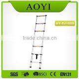 Super Aluminium Self Supporting Extension Single Portable Straight Ladder AY-ZJ1020 thumbnail-4
