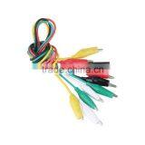 Test Lead Set 6 Pairs Large Alligator Clips W/6 Wires