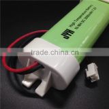 Exit sign power backup Rechargeable battery cell pack