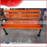 2015 Hot Sale High Quality Garden Furniture Wooden Bench Outdoor With Metal Frame thumbnail-3