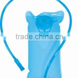 Plastic thermal camping water bladder drinking bag