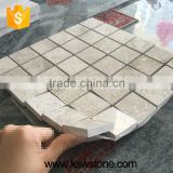 Marble mosaic square shape yellow good quality
