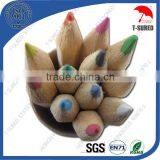 12Pieces Sharpened Natural Wood Color Pencil Set thumbnail-1