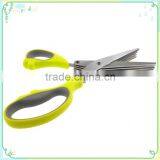 Chop Herbs Shears With Anti-Slip Silicone Coated On The Handle Multipurpose Kitchen Shear 5 Blades thumbnail-6