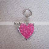 Heart Shape Mirror With Keyring for Promotional thumbnail-1