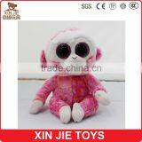 Red Plush Orangutan Toy Good Quality Stuffed Orangutan Toy Hot Selling Big Eyes Soft Forest Animal Toy