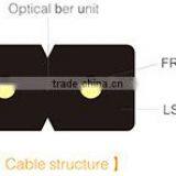 Aerial FTTH Drop Cable Outdoor Cable 1- 4 Core LSZH Fiber Opitc Cable thumbnail-3