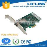 LREC9020PF-SFP 100M SFP Connector Pcie Fiber Optic Ethernet Card (RTL8105EBased) thumbnail-1