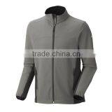 Good Price Outdoor Men Grey no Hoody Hiking Softshell Jacket Men