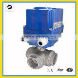 Actuator Electric Ball Valve of CAST, SS for Hot Water Heating and Solar Glycol Loop, Ideal for Off-grid System