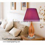 Glass Base Table Lamp & Glass Table Light
