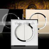 Smart Home Wallpad White Waterproof Acrylic Glass 110~250V EU UK Light Regulation Dimmer Light Switches thumbnail-5