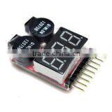 NEW 1-8s RC Lipo Battery Low Voltage Alarm Indicator