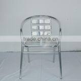 00 Outdoor Garden Aluminum Good Quality Stackable Dining Table and Chair Set YC001 YT1 thumbnail-3