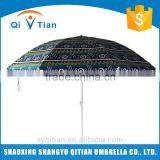 Hot Sale Cheap Windproof 120cm*8K Radius Polyester uv Cloth Beach Umbrella thumbnail-1