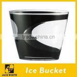 Wine Cooler Double Colored Plastic Ice Bucket