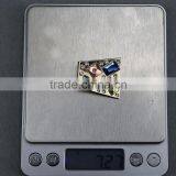 Metal Alloy Brooch Fancy Colorful Blooming Flower Brooch Pin thumbnail-2